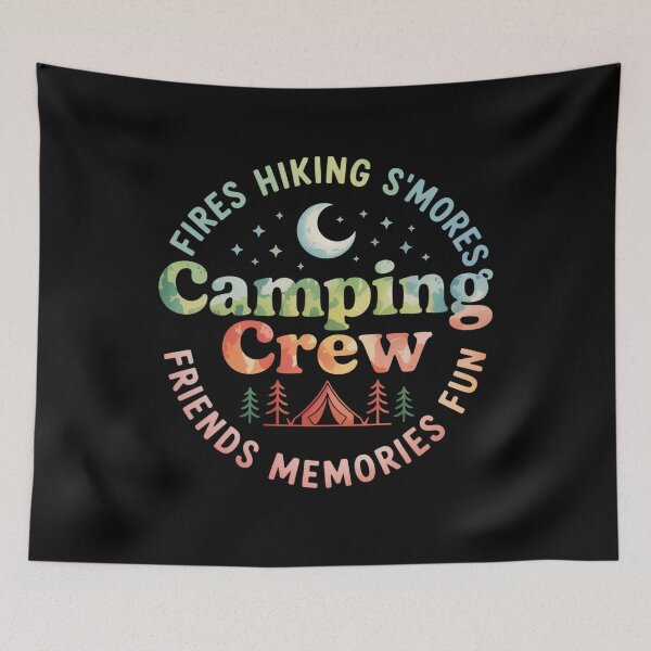 Item preview, Camping Crew Family Friends designed and sold by HeinzanoWeno.