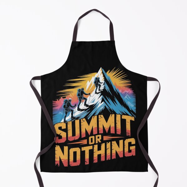 Item preview, Climbing shirt summit or nothing designed and sold by DreamOnShirts.