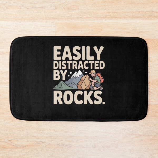 Item preview, EASILY DISTRACTED BY ROCKS designed and sold by Mateusz Majcherek.