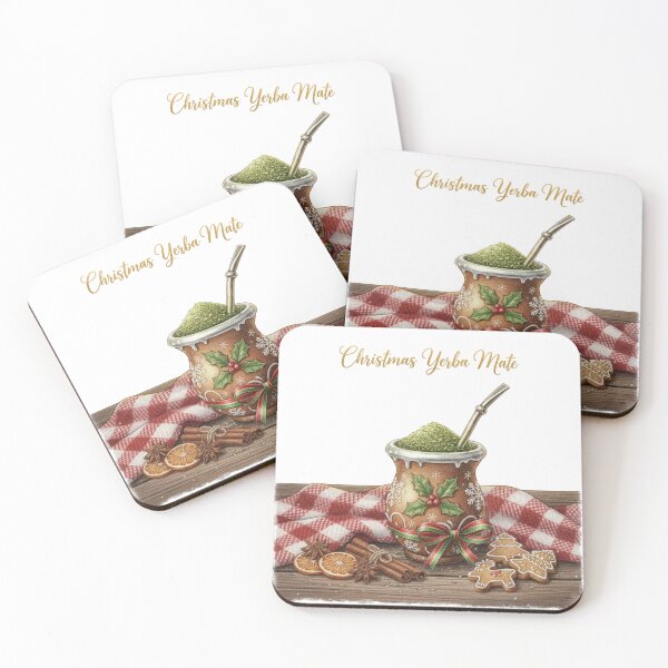 Item preview, Festive Yerba Mate designed and sold by Guryl Michal Designs.