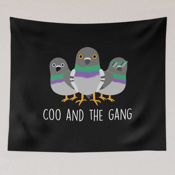 Item preview, Cute Cartoon Pigeon Pun designed and sold by MorvernDesigns.