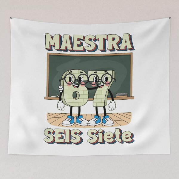 Item preview, Maestra 67 Six Seven Spanish Teachers Students Seis Siete designed and sold by WeFineMost.