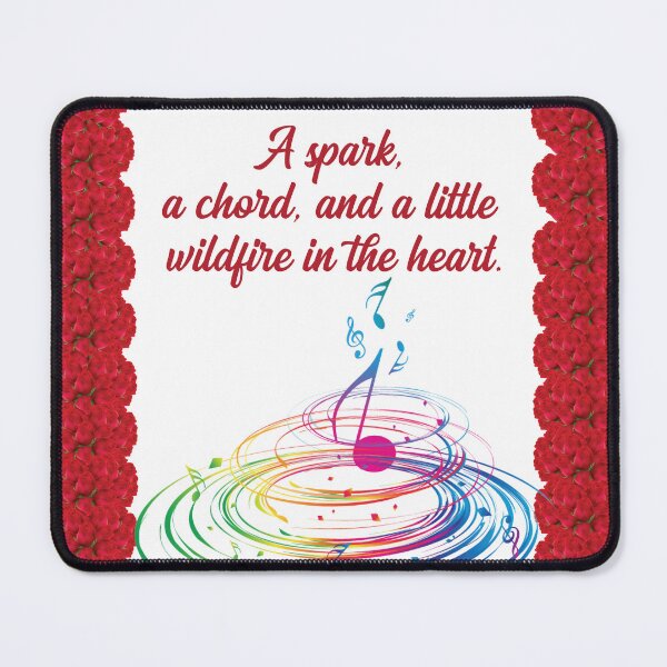 Item preview, Retro Vintage Musical Heart Art – Roses & Spiral Notes, Todd Snider designed and sold by GraphixKing999.