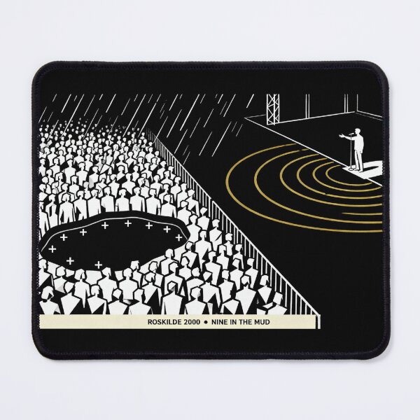 Item preview, Nine in the Mud – Roskilde 2000 Memorial designed and sold by GeoWhimsy Studio.