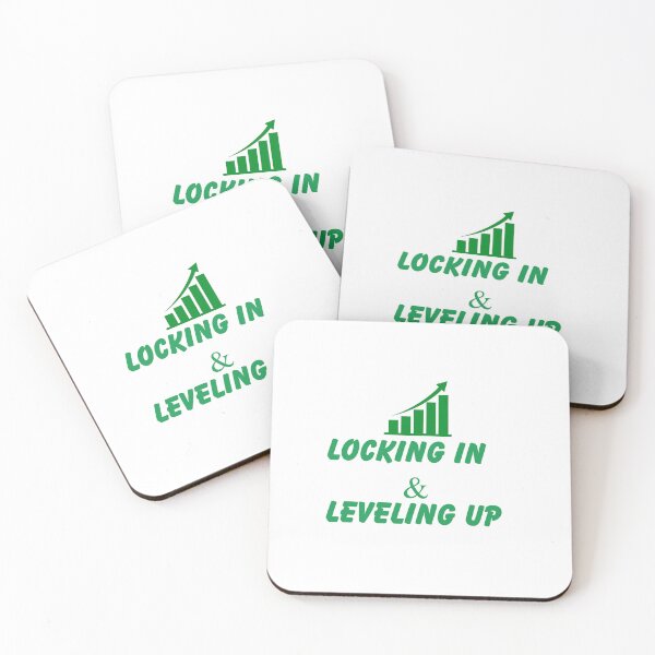 Item preview, LOCKING IN AND LEVELING UP designed and sold by Trend Drops Mad.