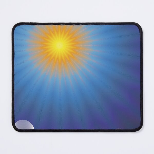 Item preview, Abstract Vector Solar Landscape | Sun Rays Surreal Line Art Retro Design designed and sold by Keltoi-art.