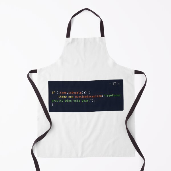 Item preview, Java Holiday Exception – “TreeError: gravity wins.” designed and sold by Tattee.