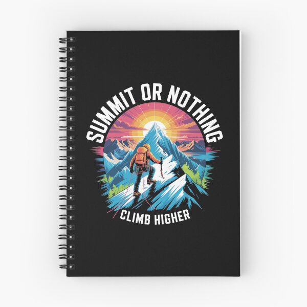 Item preview, Summit or nothing climb higher designed and sold by DreamOnShirts.