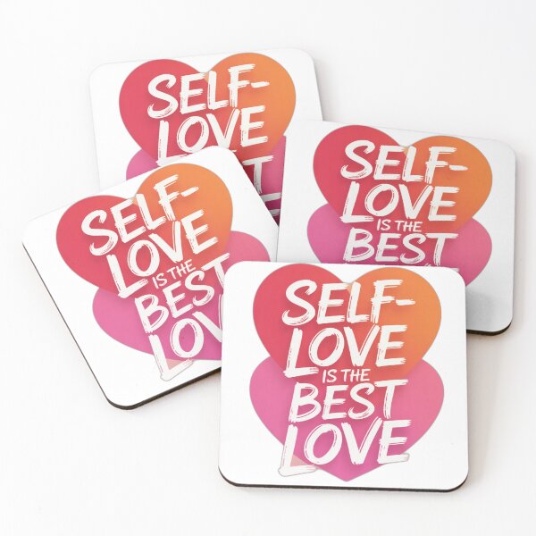 Item preview, Self Love Is The Best Love | Motivational Quote Typography Design designed and sold by Desgin0001.