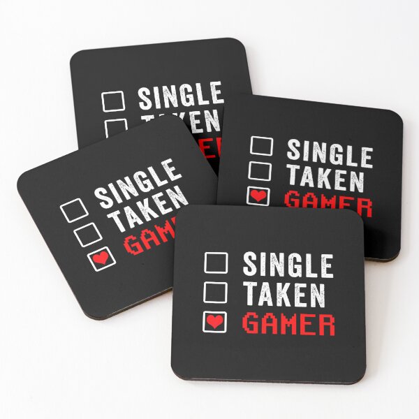Item preview, Single Taken Gamer Valentines Day Funny Gaming Video Games designed and sold by LeanneSandra.
