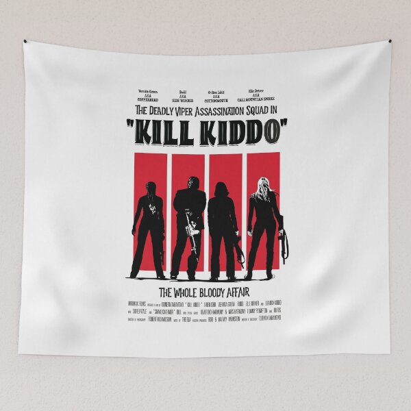 Item preview, The Deadly Viper Assassination Squad - Kill Kiddo designed and sold by Candywrap Studio.