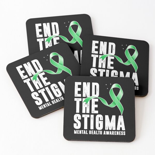 Item preview, End The Stigma Mental Health Awareness Green designed and sold by kcmassiahren.