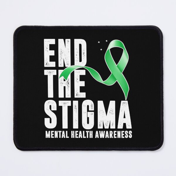 Item preview, End The Stigma Mental Health Awareness Green designed and sold by kcmassiahren.