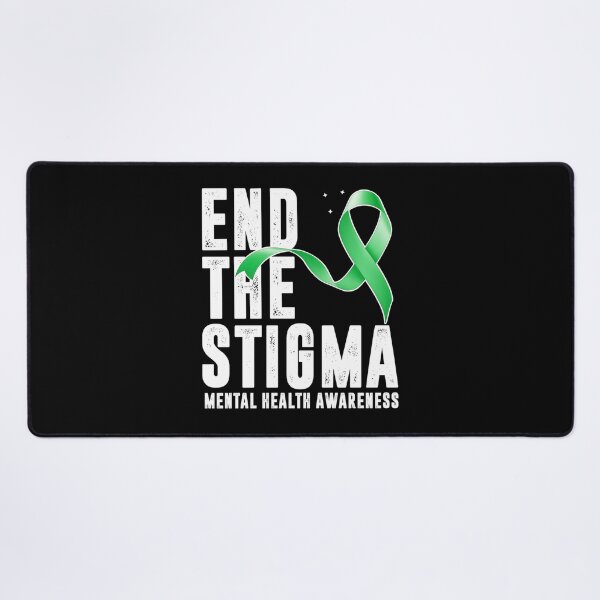 Item preview, End The Stigma Mental Health Awareness Green designed and sold by kcmassiahren.