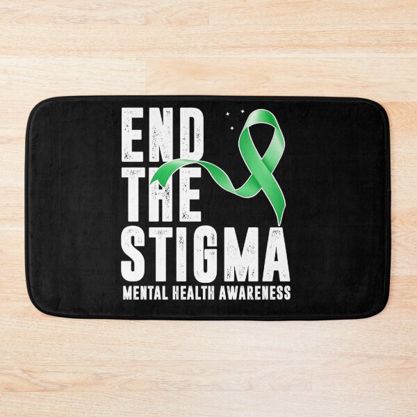 Item preview, End The Stigma Mental Health Awareness Green designed and sold by kcmassiahren.