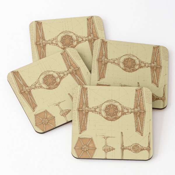 Item preview, Da Vinci’s Imperial Flight: TIE Blueprint designed and sold by agearb.