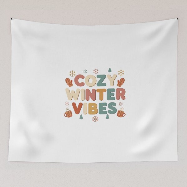 Item preview, Cozy Winter Vibes | Warm Aesthetic Winter Design | Ambiance Hivernale Douce designed and sold by Trendymindvibes.