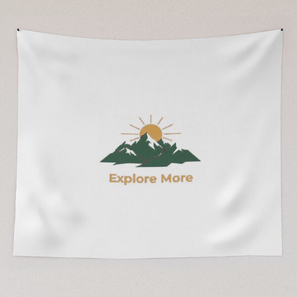 Item preview, T-shirt Randonnée | Design Montagnes "Explore More designed and sold by Magounette.