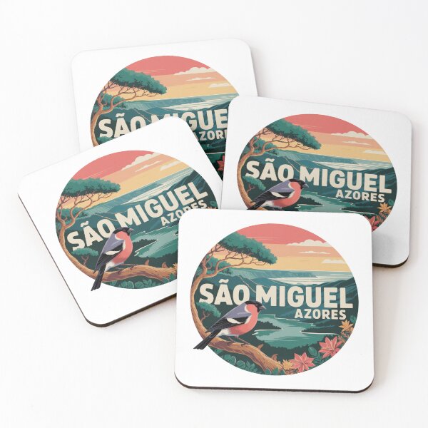 Item preview, São Miguel Azores Priolo - Retro Island Nature Badge designed and sold by CircinusStore.