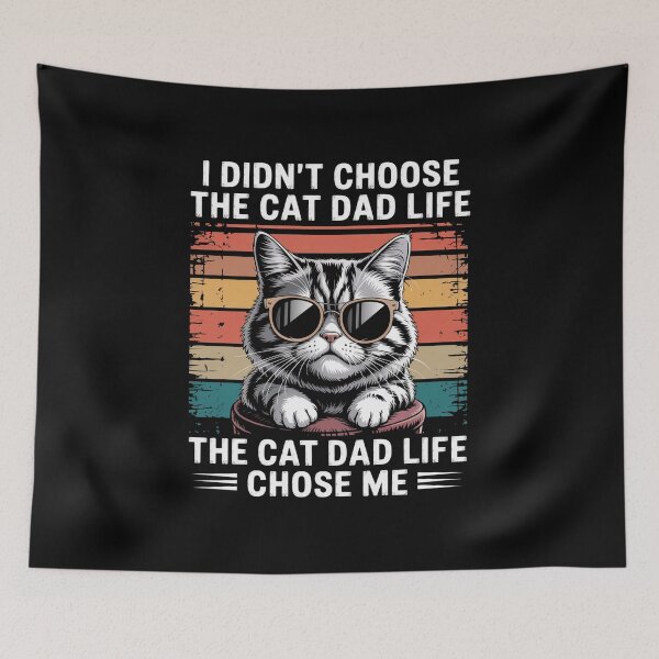 Item preview, Cat Dad  Father'S Day designed and sold by HeinzanoWeno.