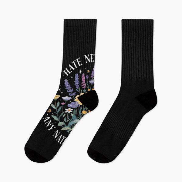 Item preview, Hate Never Made Any Nation Great Floral Peace Floral  designed and sold by VerseFarm.