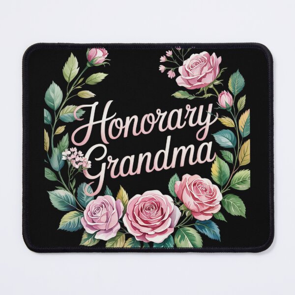 Item preview, Honorary Grandma Floral designed and sold by VerseFarm.