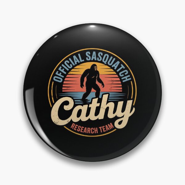 Item preview, Cathy Sasquatch Research Team Personalized Bigfoot designed and sold by PowAcademy.
