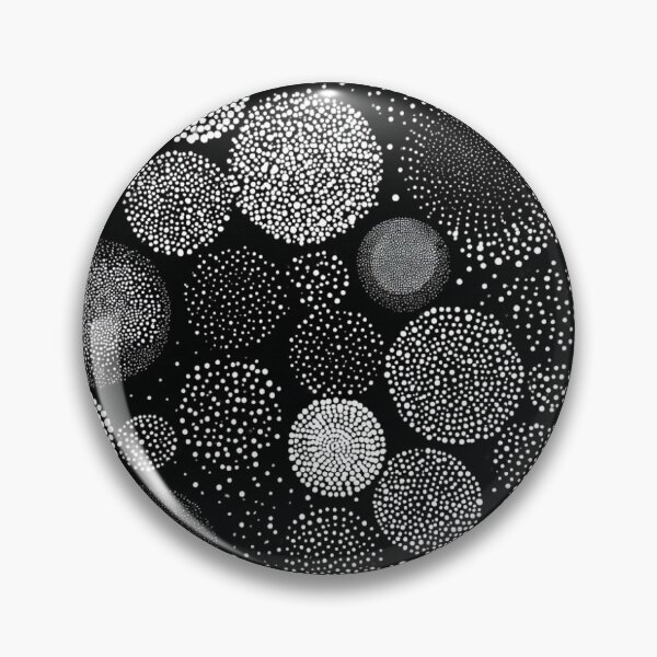Item preview, Dots & Circles – Seamless Monochrome Pattern designed and sold by Digital Dreamtales.