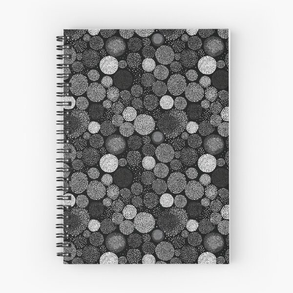 Item preview, Dots & Circles – Seamless Monochrome Pattern designed and sold by Digital Dreamtales.