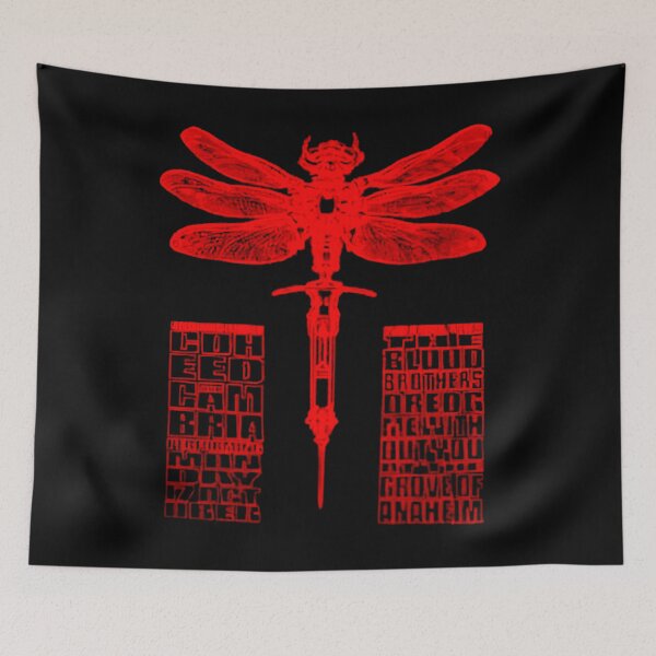 Item preview, The Art Work of Red Dragonfly designed and sold by AltAesthetic.
