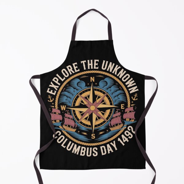 Item preview, Columbus day 1492 explore the unknown designed and sold by DreamOnShirts.