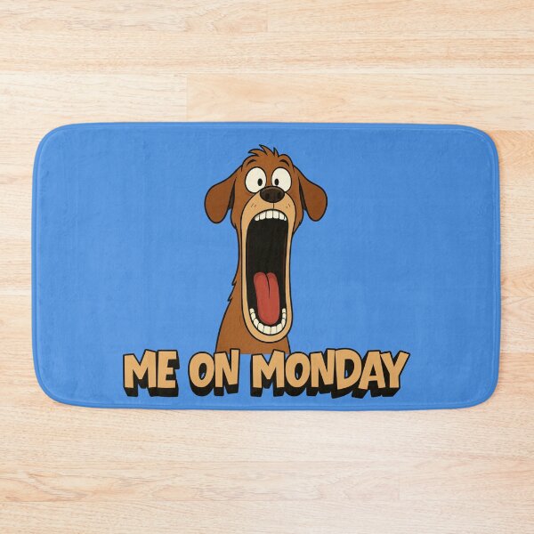 Item preview, Funny Dog Meme – Me on Monday designed and sold by Ivy-Triggs.