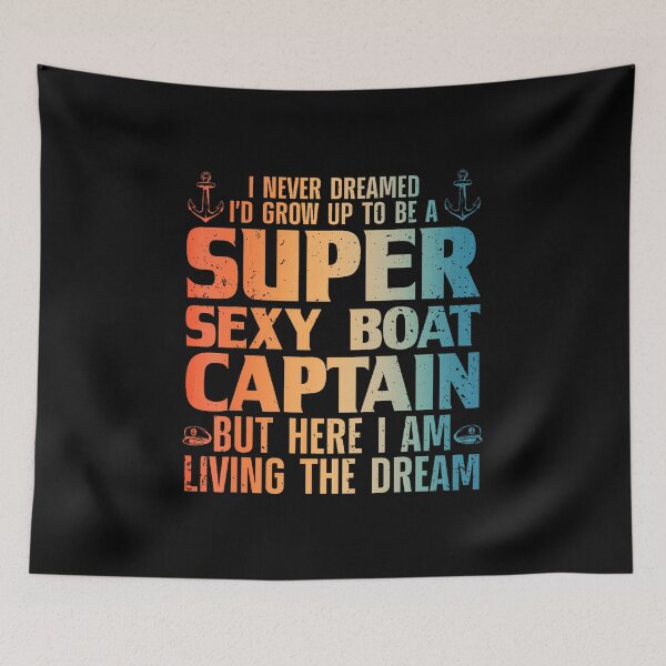Item preview, Cool Boat Captain For Men Women Sail Pontoon Boating Boater designed and sold by DawnPatricia.