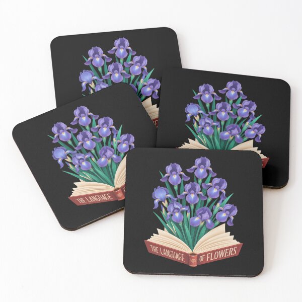Item preview, Irises Flowers Book Iris Floral  designed and sold by VerseFarm.