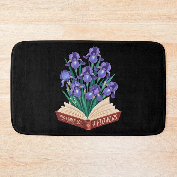 Item preview, Irises Flowers Book Iris Floral  designed and sold by VerseFarm.