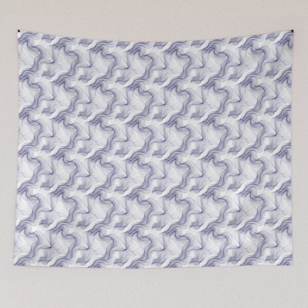 Item preview, Line waves – Modern, seamless minimalist pattern designed and sold by Digital Dreamtales.