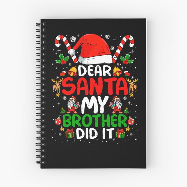 Item preview, Dear Holiday Retro Funny Christmas Vintage Brother My Did Santa It designed and sold by MediarMedic.