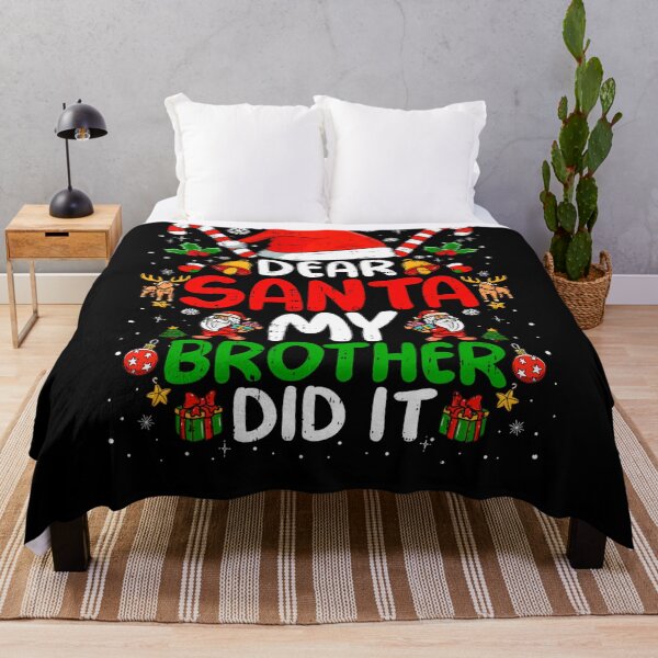 Item preview, Dear Holiday Retro Funny Christmas Vintage Brother My Did Santa It designed and sold by MediarMedic.