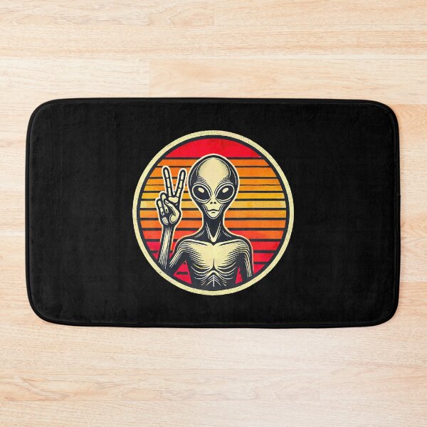 Item preview, Peace Sign Alien Hippie Ufo designed and sold by DawnPatricia.
