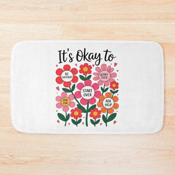 Item preview, It's OK To Make Mistakes Be Different Mental Health Kindness  designed and sold by VerseFarm.
