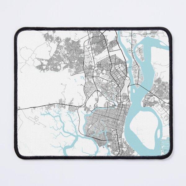 Item preview, Guayaquil City Map of Ecuador - Circle designed and sold by deMAP.