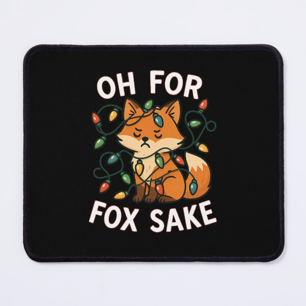 Item preview, Oh For Fox Sake Christmas Lights - Funny Cute Fox Holiday designed and sold by PunchDrop.