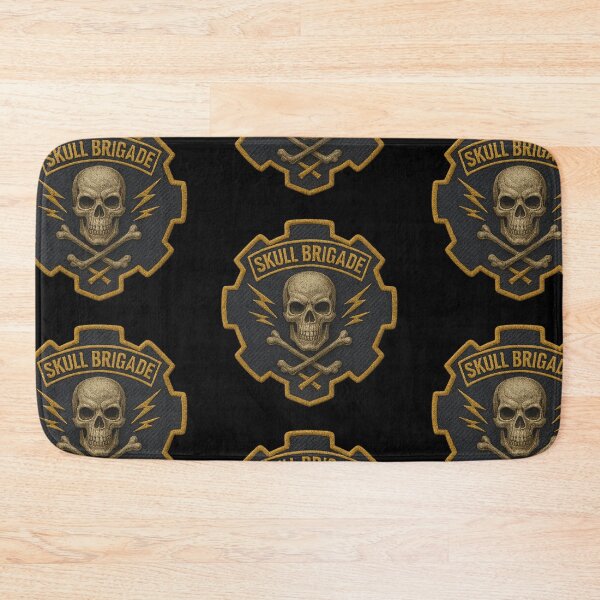 Item preview, Skull Brigade gear skull and bones patch designed and sold by LaNadaYFundante.