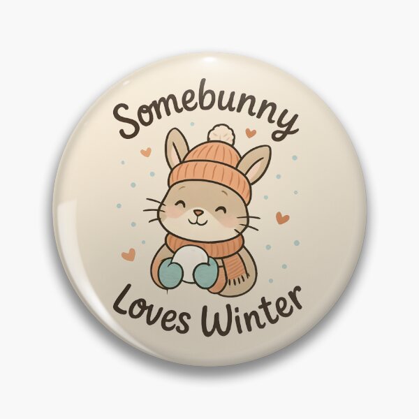 Item preview, Somebunny Loves Winter Cute Funny Bunny Christmas Pun Design  designed and sold by Dantin.