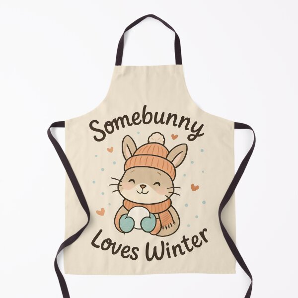 Item preview, Somebunny Loves Winter Cute Funny Bunny Christmas Pun Design  designed and sold by Dantin.