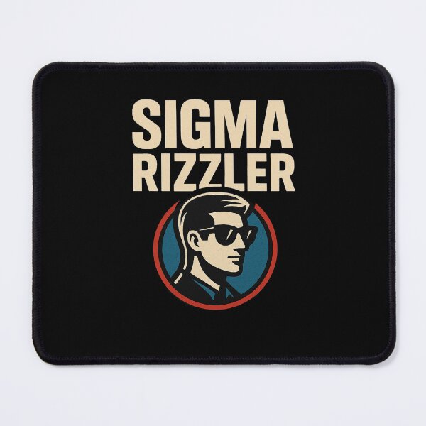 Item preview, Sigma Rizzler – Cool Sigma Mindset Meme Design designed and sold by MOAVE-Design.