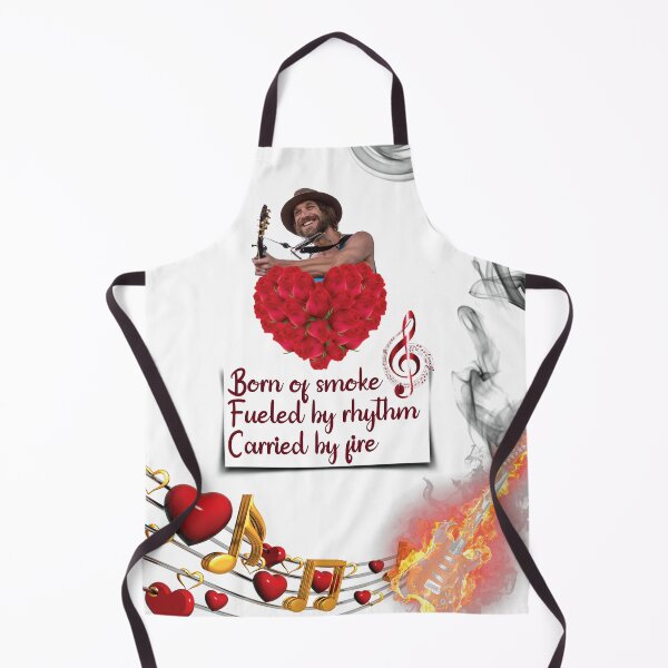 Item preview, Retro Vintage Burning Guitar Art – Smoke, Rhythm & Fire Music Design designed and sold by GraphixKing999.