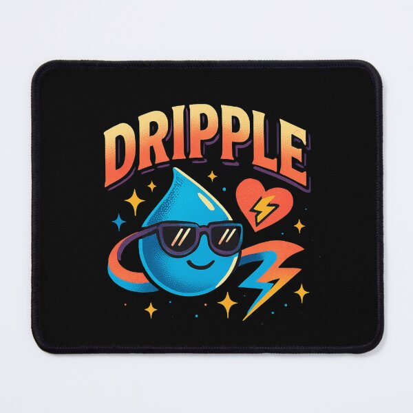 Item preview, Dripple Cool Drop – Trendy Cartoon Aesthetic Design designed and sold by MOAVE-Design.