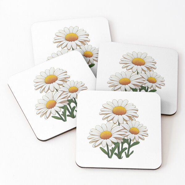 Item preview, White daisies designed and sold by therodion.
