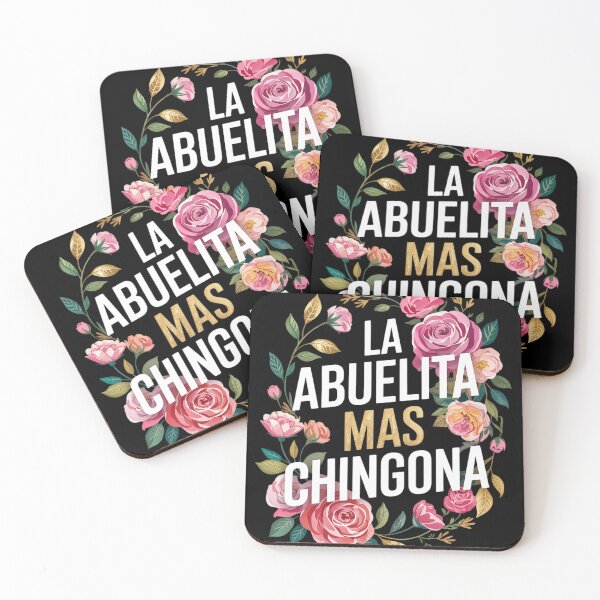 Item preview, La Abuelita Mas Chingona Spanish Granny Grandma Floral  designed and sold by KotexTemu.